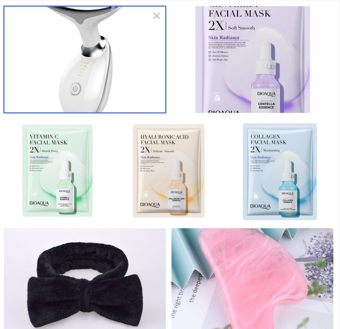 Neck & Face Lifting Massager