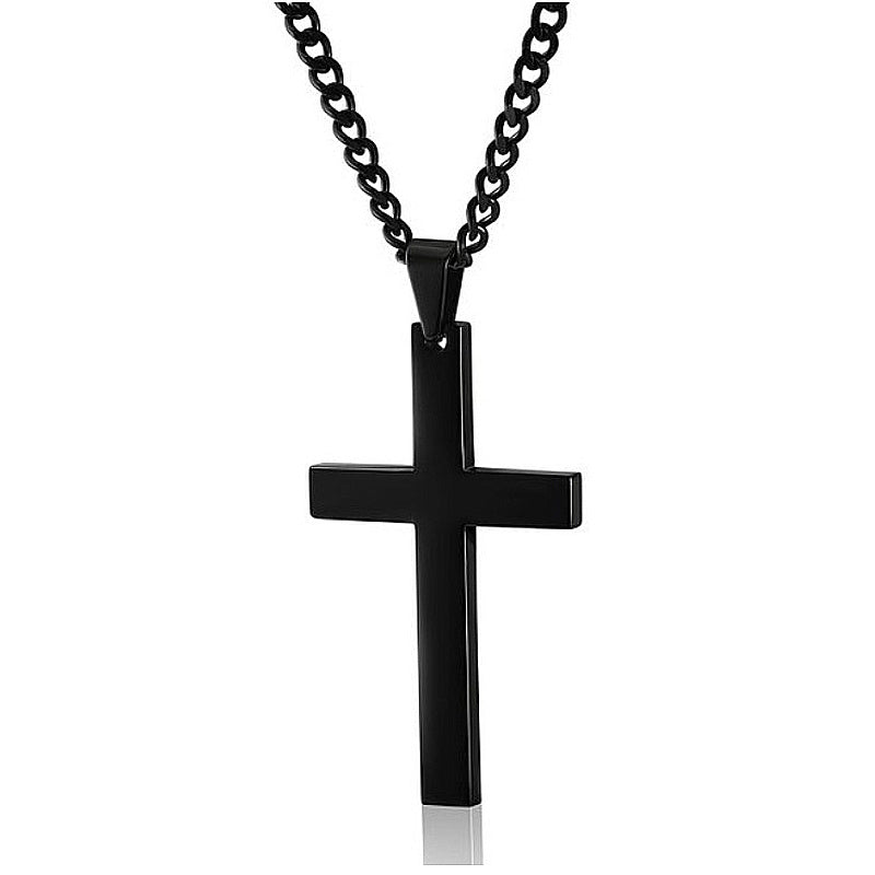 Classic Cross Necklace – Timeless Stainless Steel Pendant