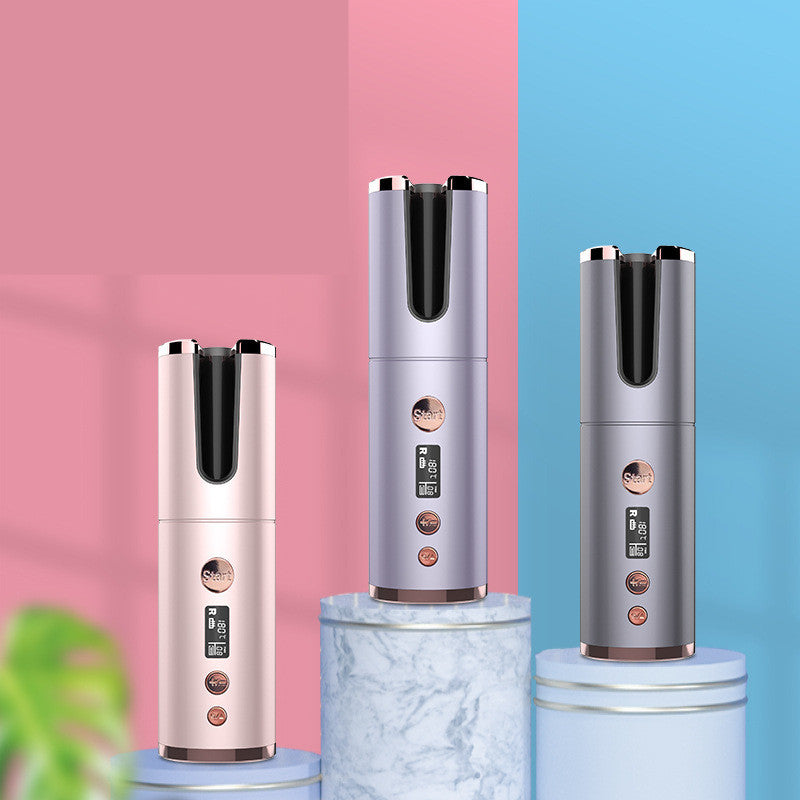 Wireless Rechargeable Automatic Hair Curler