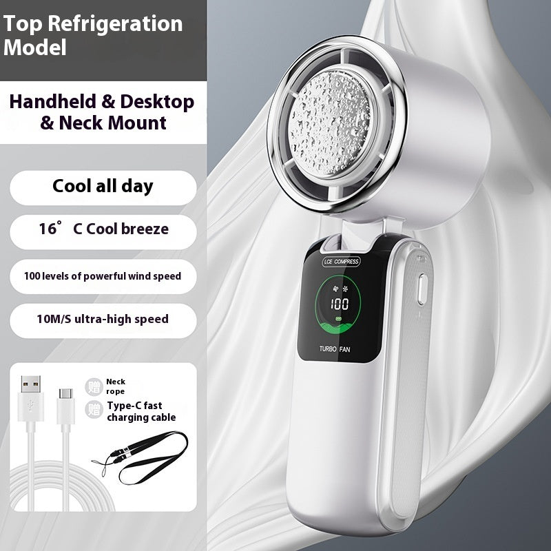High-Speed Handheld Electric Fan