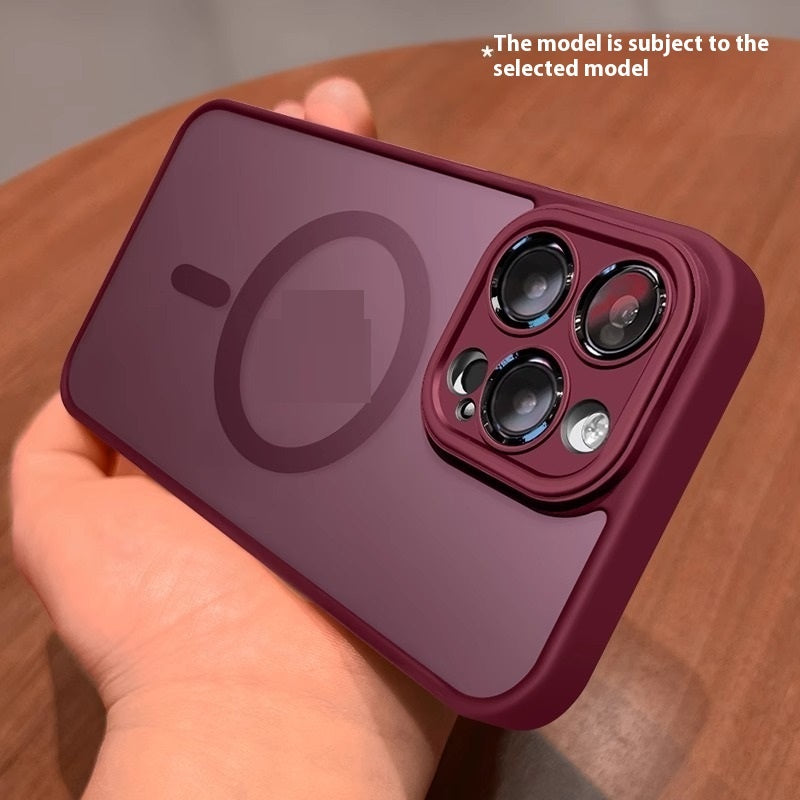 Magnetic Matte Case for iPhone