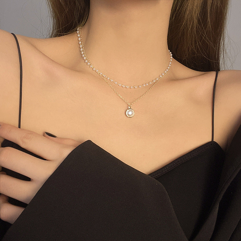 Summer Double-Layer Clavicle Chain
