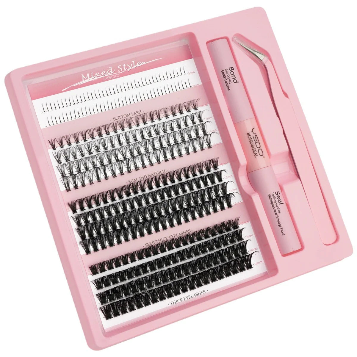 DIY Mixed False Eyelashes Set