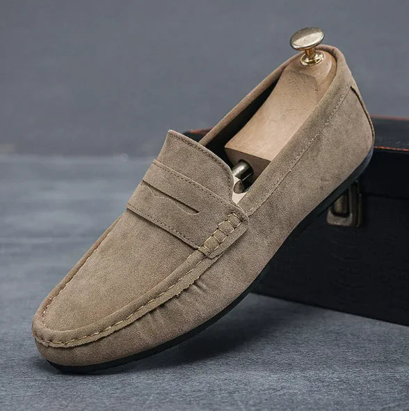 Men's Casual Suede Flat Shoes