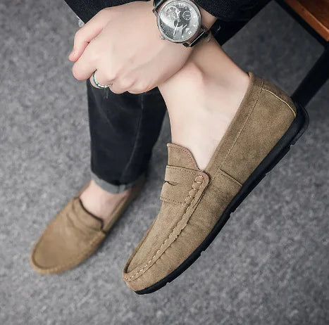 Men's Casual Suede Flat Shoes