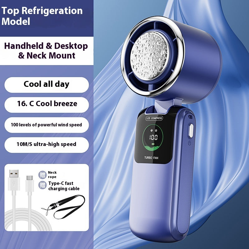 High-Speed Handheld Electric Fan