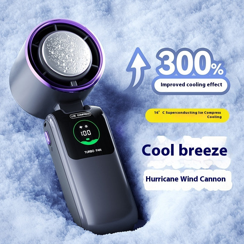 High-Speed Handheld Electric Fan