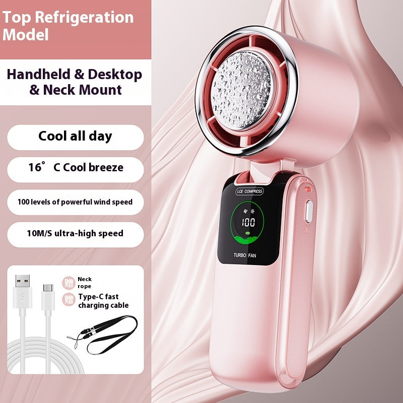 High-Speed Handheld Electric Fan