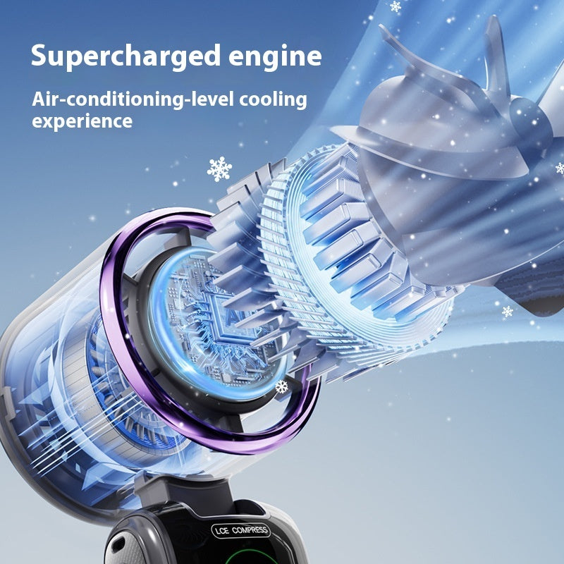 High-Speed Handheld Electric Fan