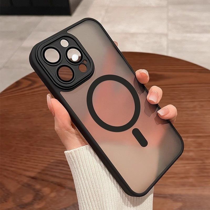 Magnetic Matte Case for iPhone