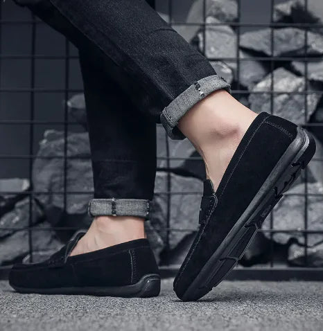 Men's Casual Suede Flat Shoes