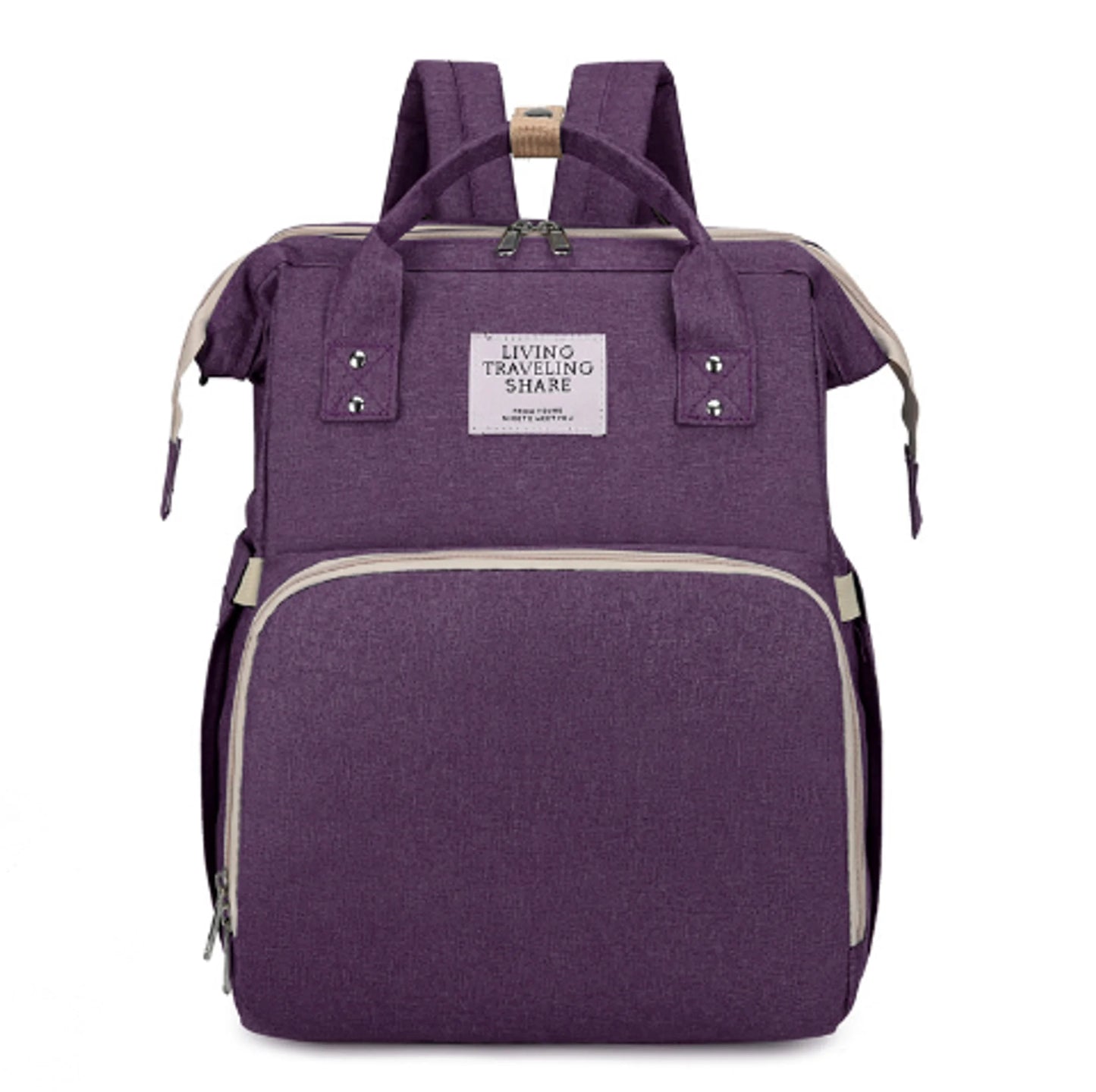 Baby Diaper Bag with Carry Cot