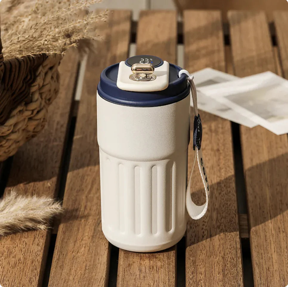 Smart Insulated Stainless Steel Coffee Mug