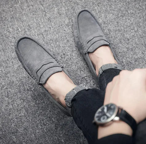 Men's Casual Suede Flat Shoes