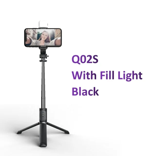 Foldable Wireless Bluetooth Selfie Stick