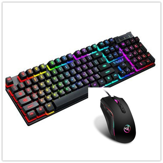 USB Luminous Gaming Keyboard & Mouse Set