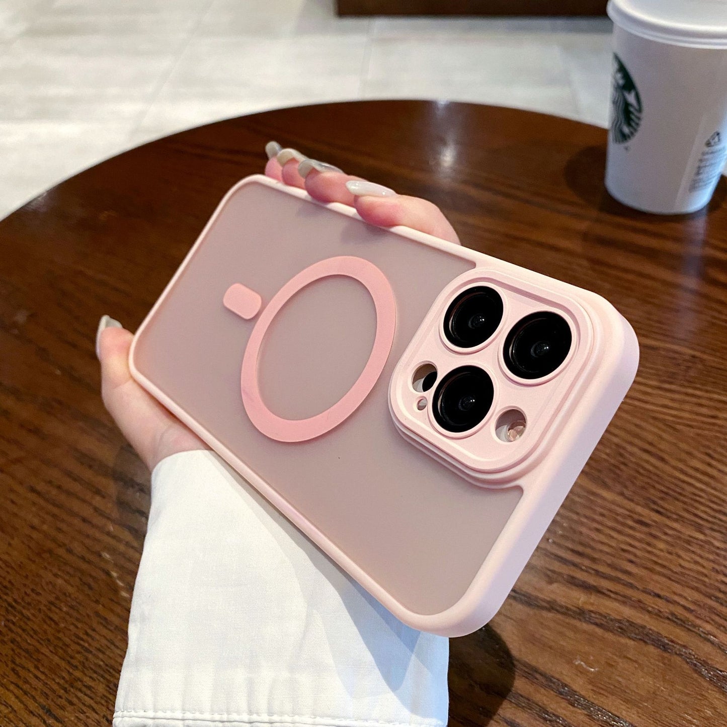 Magnetic Matte Case for iPhone 12/13