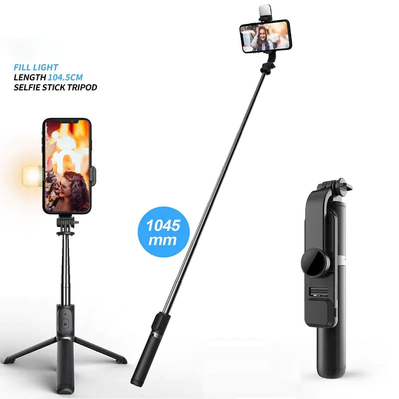 Foldable Wireless Bluetooth Selfie Stick