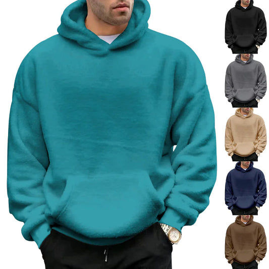 Velvet Hooded Sweater