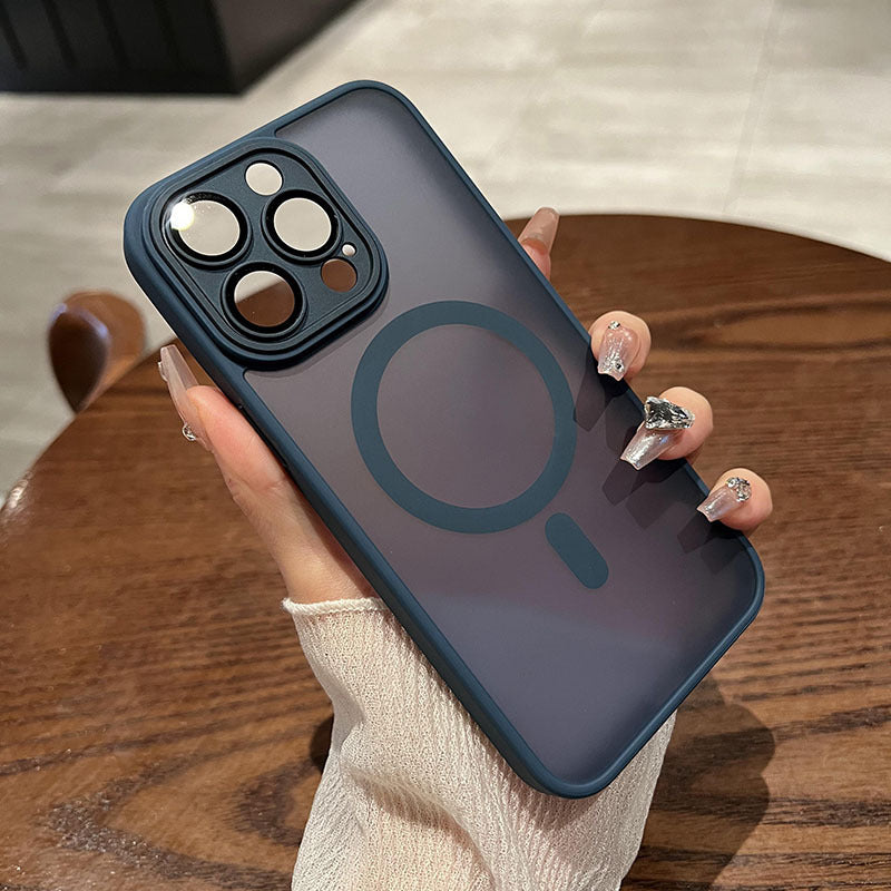 Magnetic Matte Case for iPhone 12/13