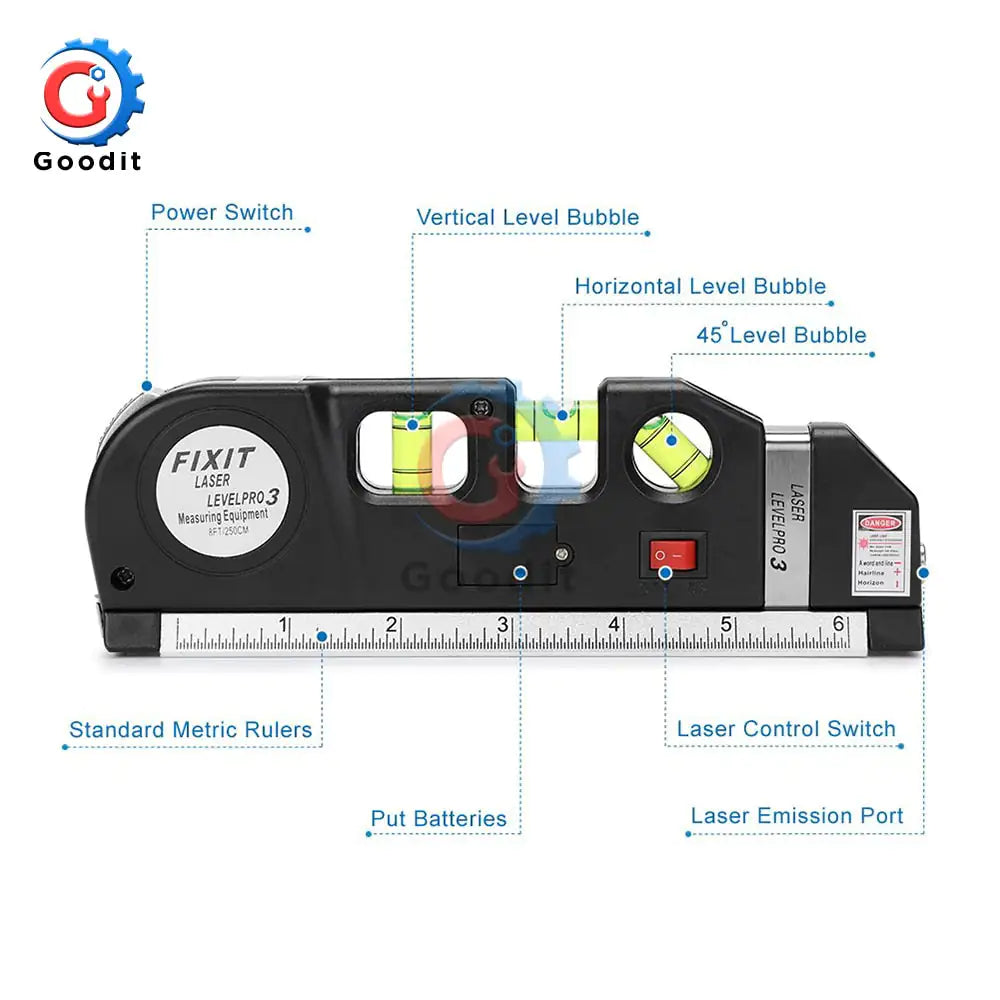 Multipurpose Laser Level Measuring Tool
