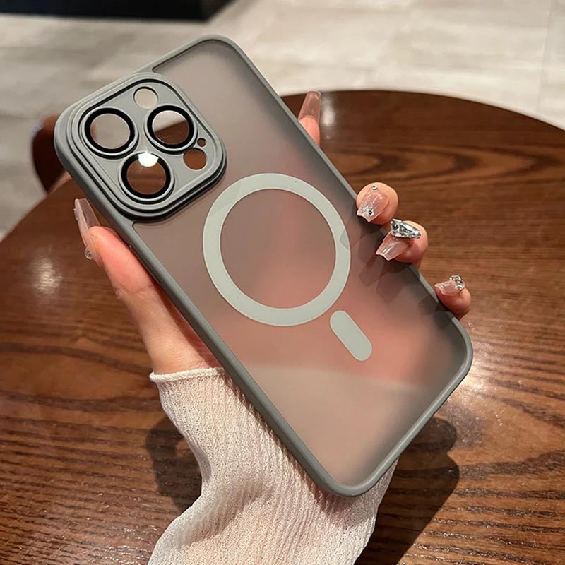 Magnetic Matte Case for iPhone 12/13