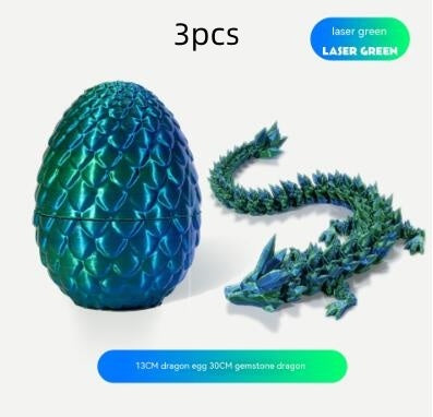 3D Printed Dragon Egg Gift Set