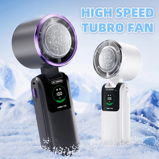 High-Speed Handheld Electric Fan