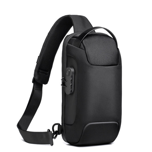 Waterproof USB Anti-theft Sling Bag