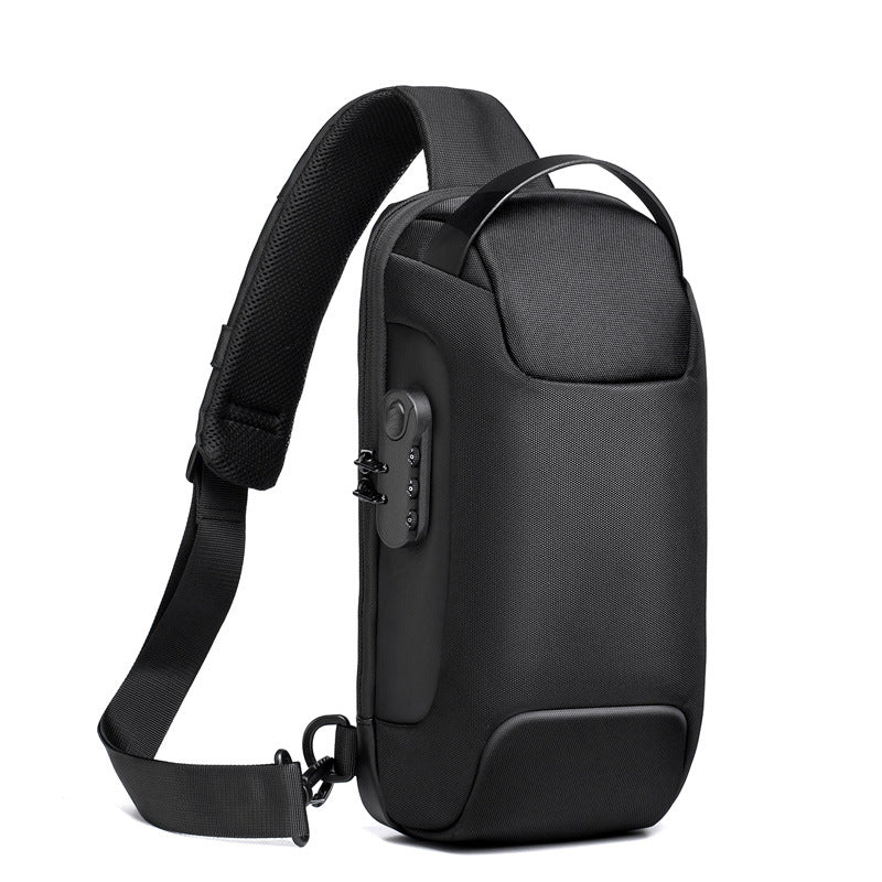 Waterproof USB Anti-theft Sling Bag