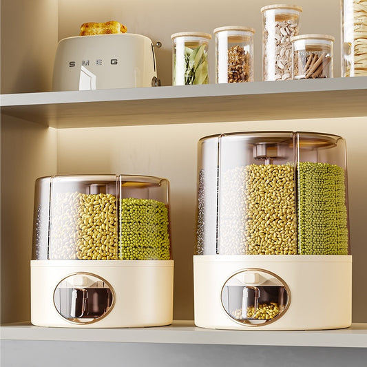 Rotatable Sealed Cereal Storage