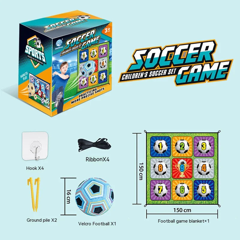 Children's Football Training Mat Set