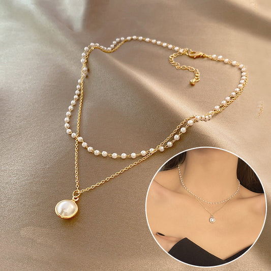 Summer Double-Layer Clavicle Chain