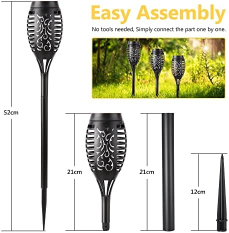Solar Flame Lamps