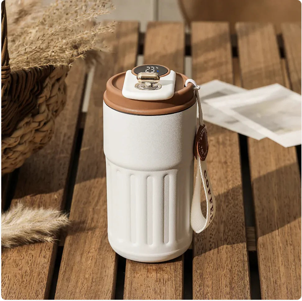 Smart Insulated Stainless Steel Coffee Mug