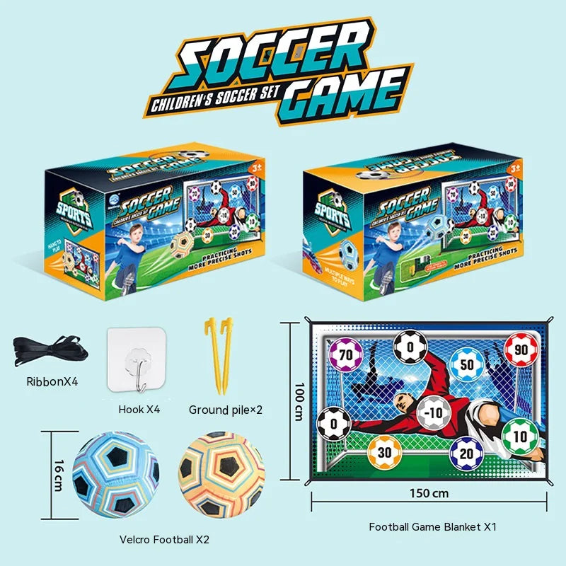 Children's Football Training Mat Set