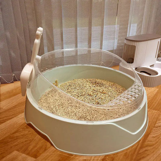 Large Semi-Enclosed Cat Litter