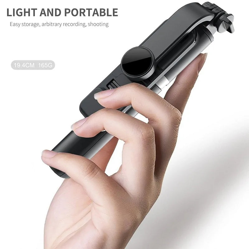 Foldable Wireless Bluetooth Selfie Stick