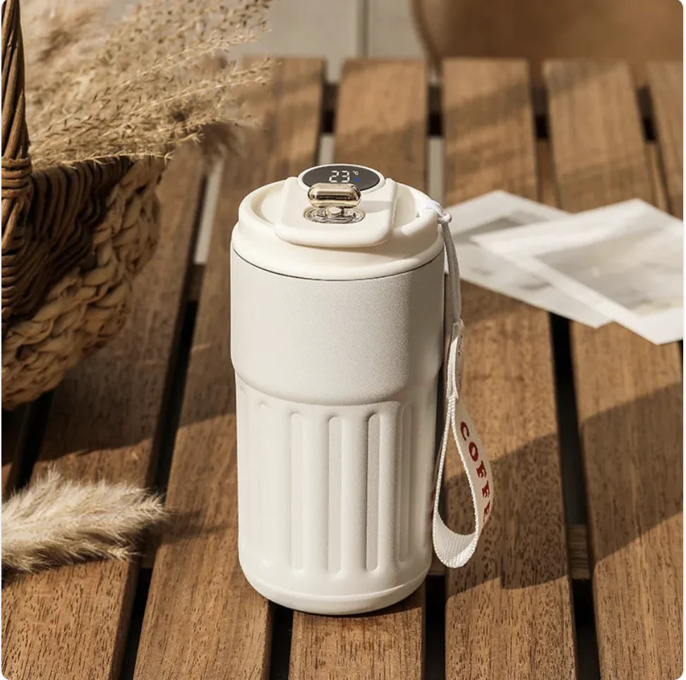 Smart Insulated Stainless Steel Coffee Mug