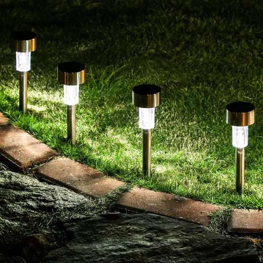 Solar-Powered Outdoor Garden Lights