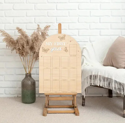 Wooden Newborn Memory Photo Frame