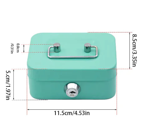 Secure Metal Key-Lock Box