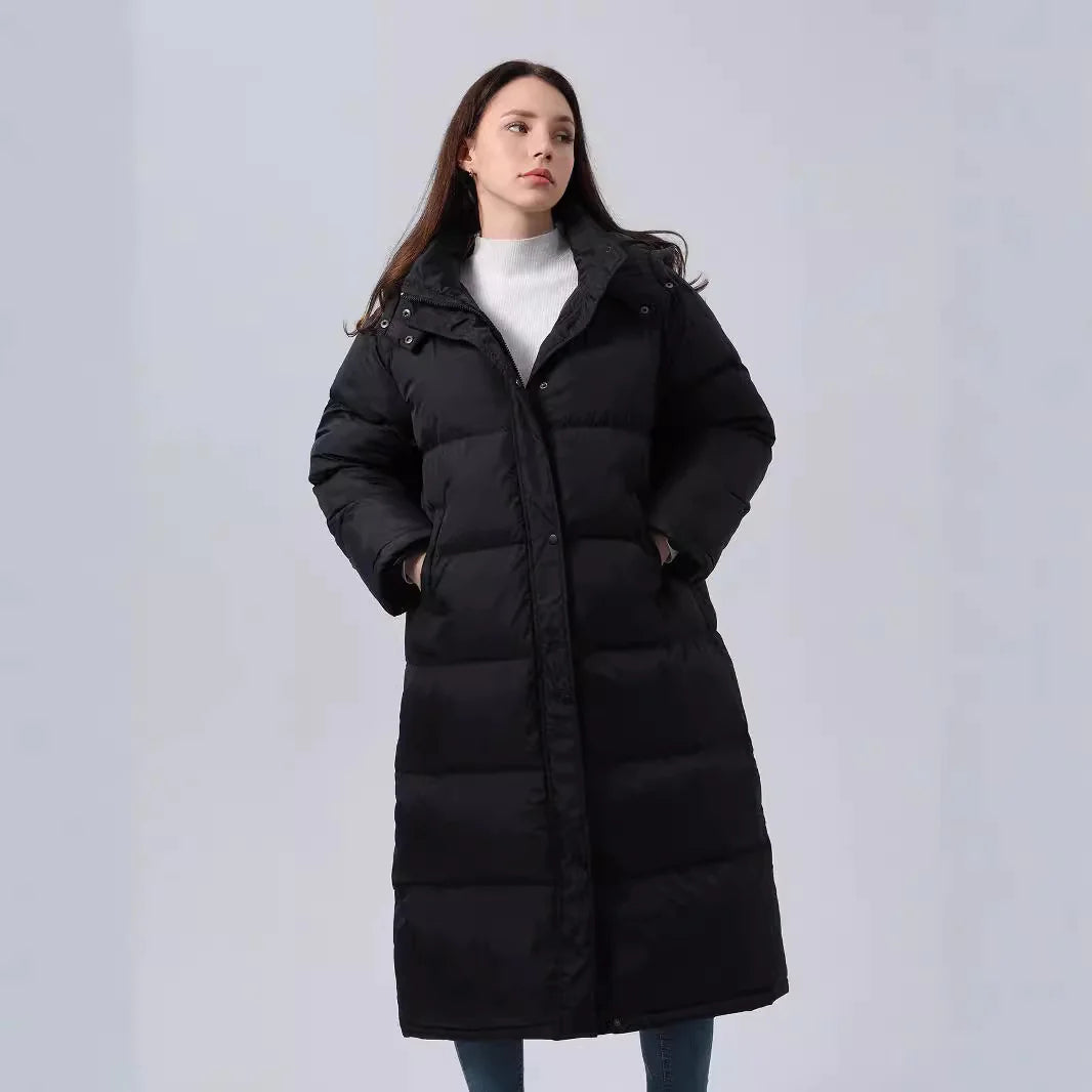 Women's Quilted Hooded Coat