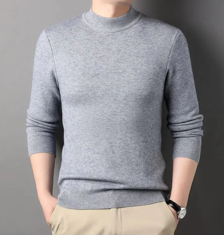 Men's Half-High Collar Sweater