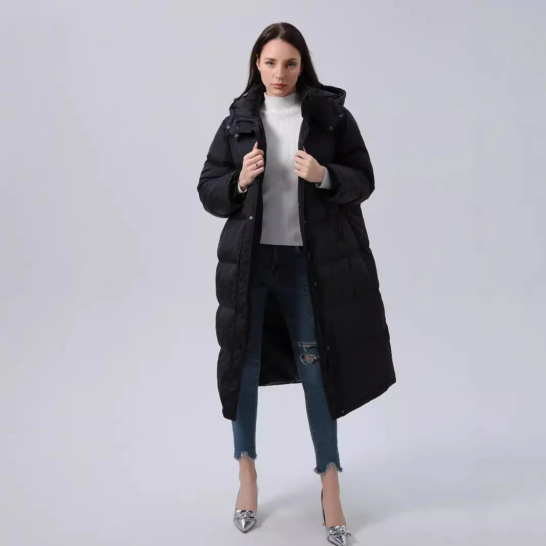 Women's Quilted Hooded Coat