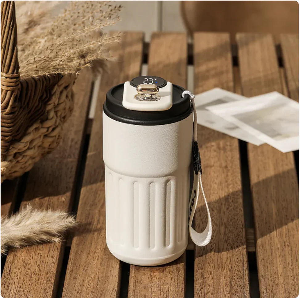Smart Insulated Stainless Steel Coffee Mug
