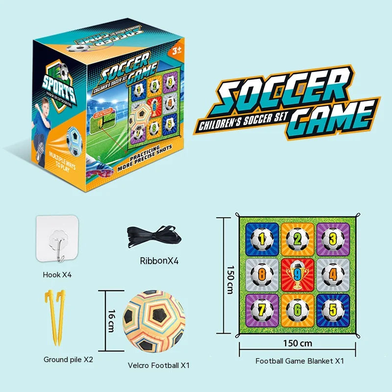 Children's Football Training Mat Set