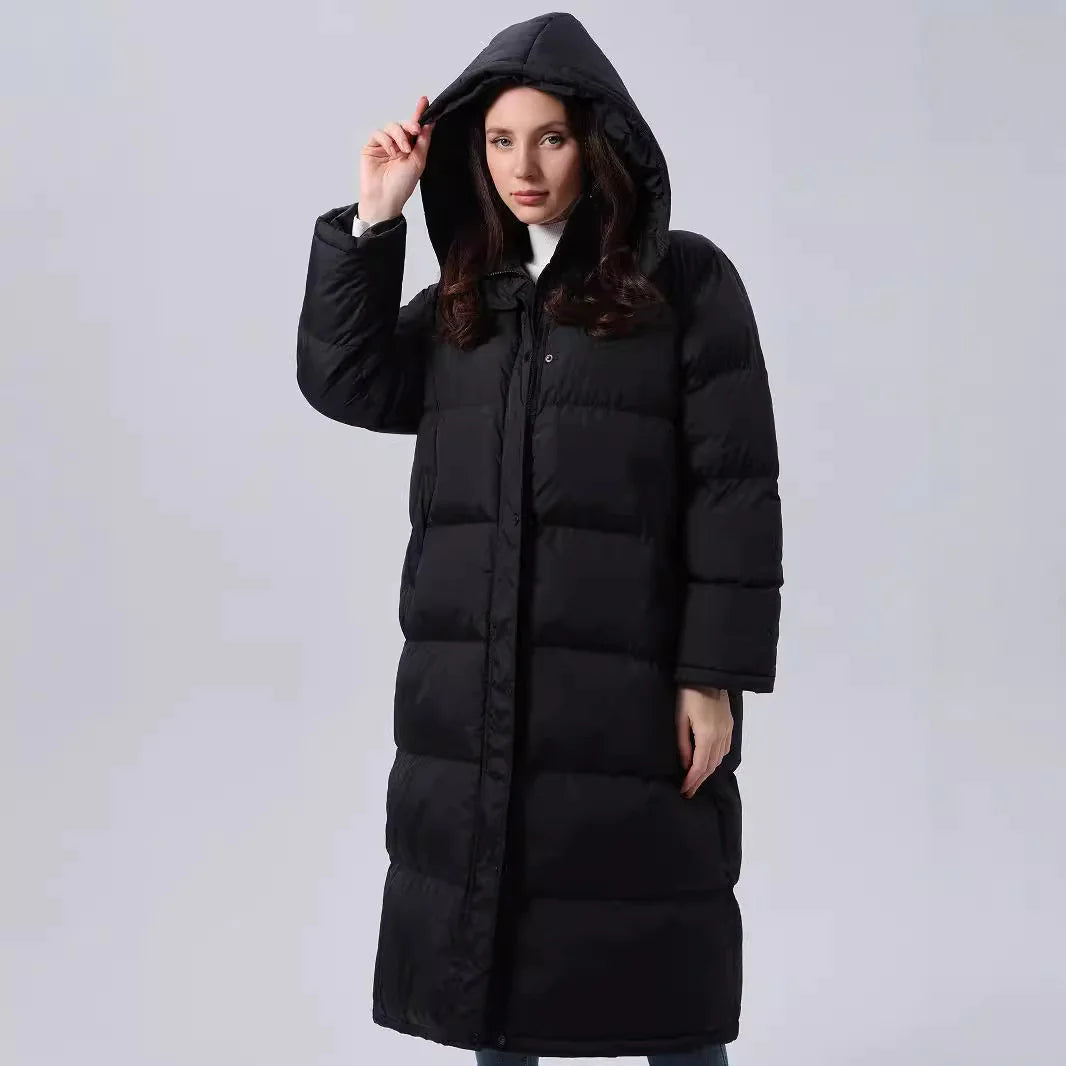Women's Quilted Hooded Coat