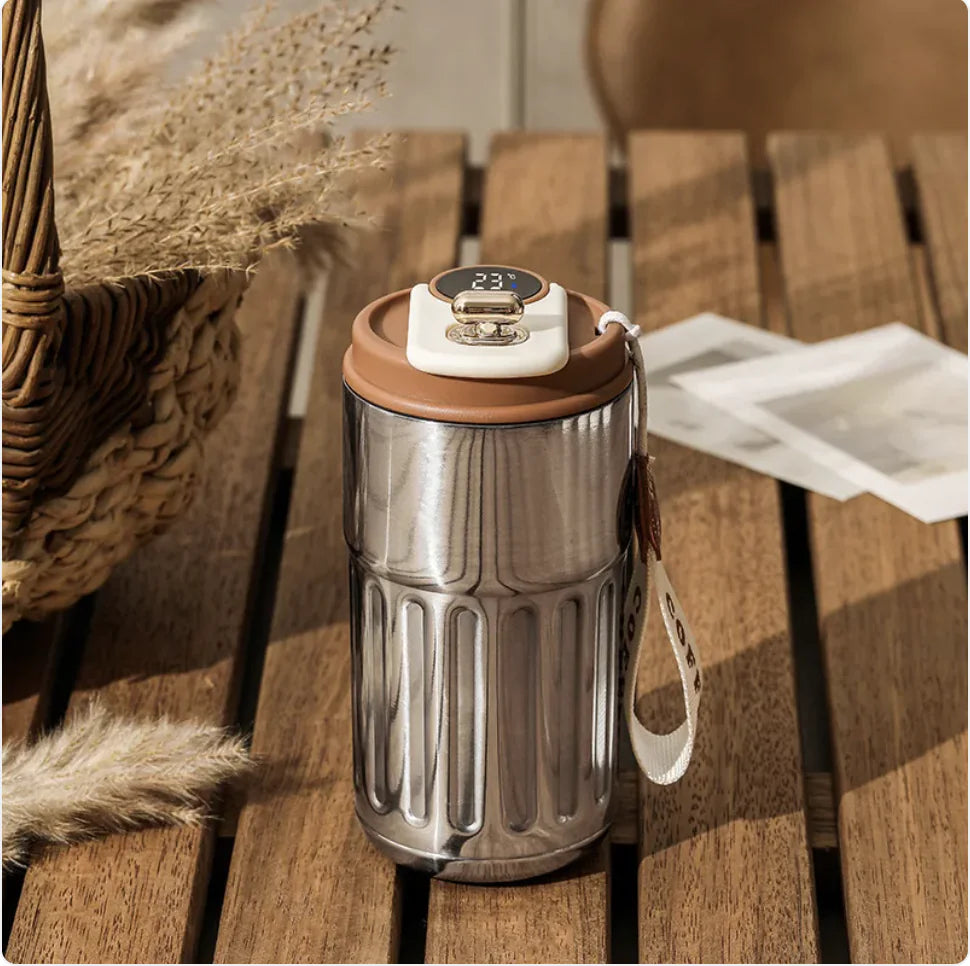 Smart Insulated Stainless Steel Coffee Mug