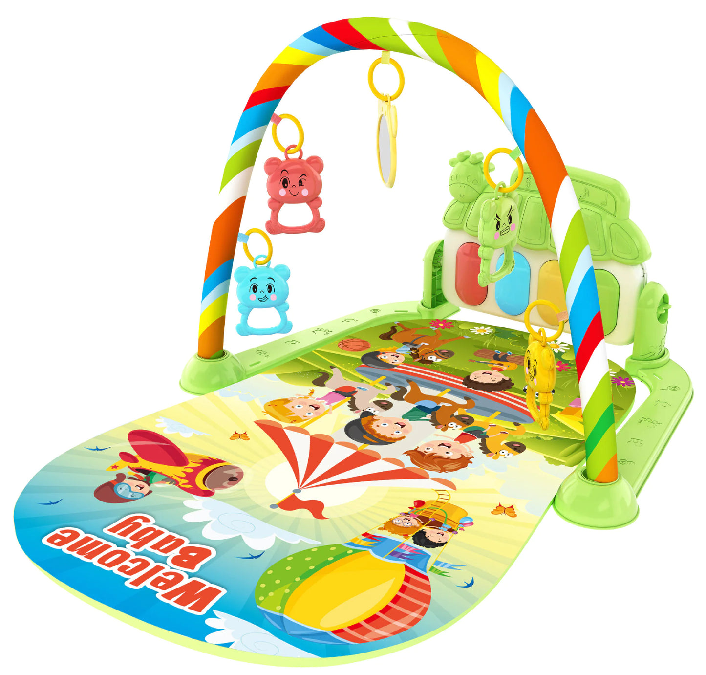 Baby Gymnastic Rack Music Mat